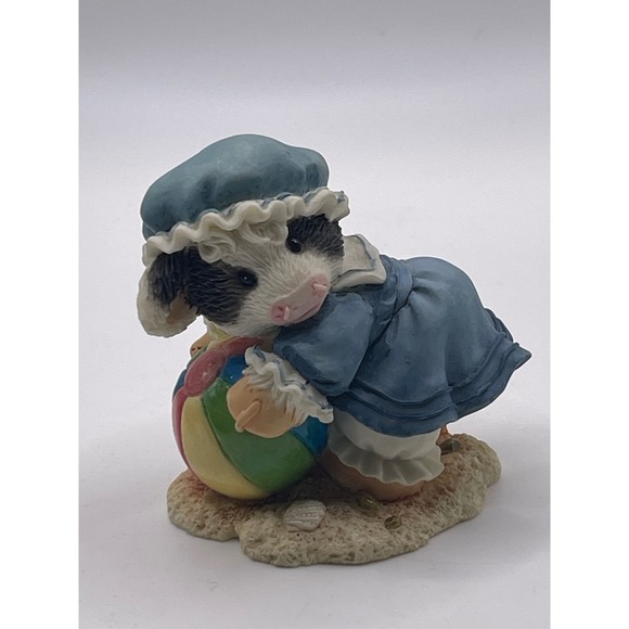 Enesco Other - Mary Moo Moos August Moo And Me By The Sea Cow Figurine 1996 Enesco 257532